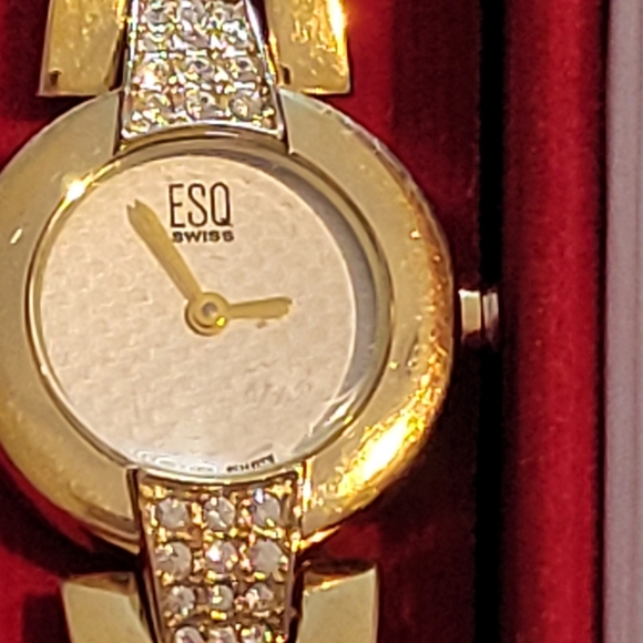 ESQ,BY MOVADO SWISS MUVMENT LADY'S WRIST WATCH. - Picture 6 of 8